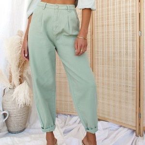 12th Tribe Midtown Boyfriend Denim Jean Pants